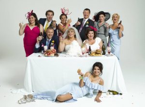 Full Company of Kay Mellor's Fat Friends the Musical.