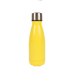 Yellow metal water bottle from Paperchase