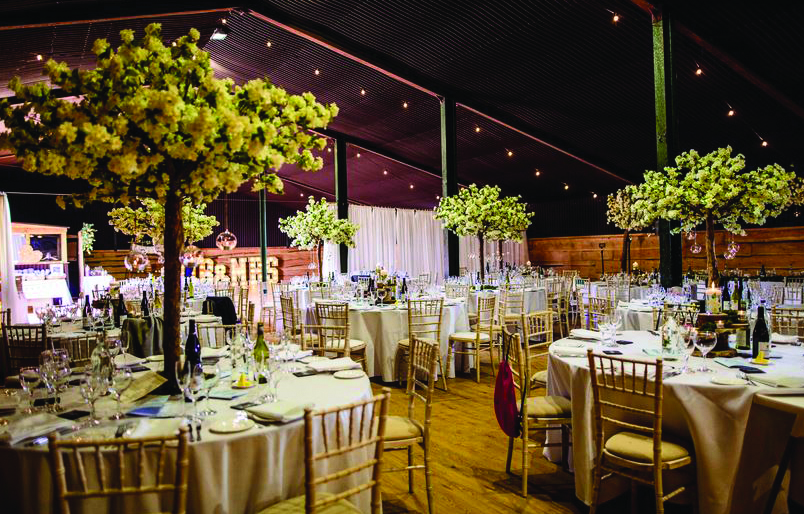 Photo of a luxury wedding at Stock Farm, venue near Manchester